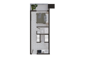 Venta de Apartamento de 1 Dormitorio con Ubicación Céntrica en Tegucigalpa - Se Vende Rápido